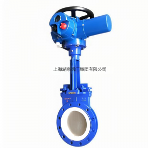 電動(dòng)閘閥PZ973Y-10P DN450結(jié)構(gòu)及工作原理