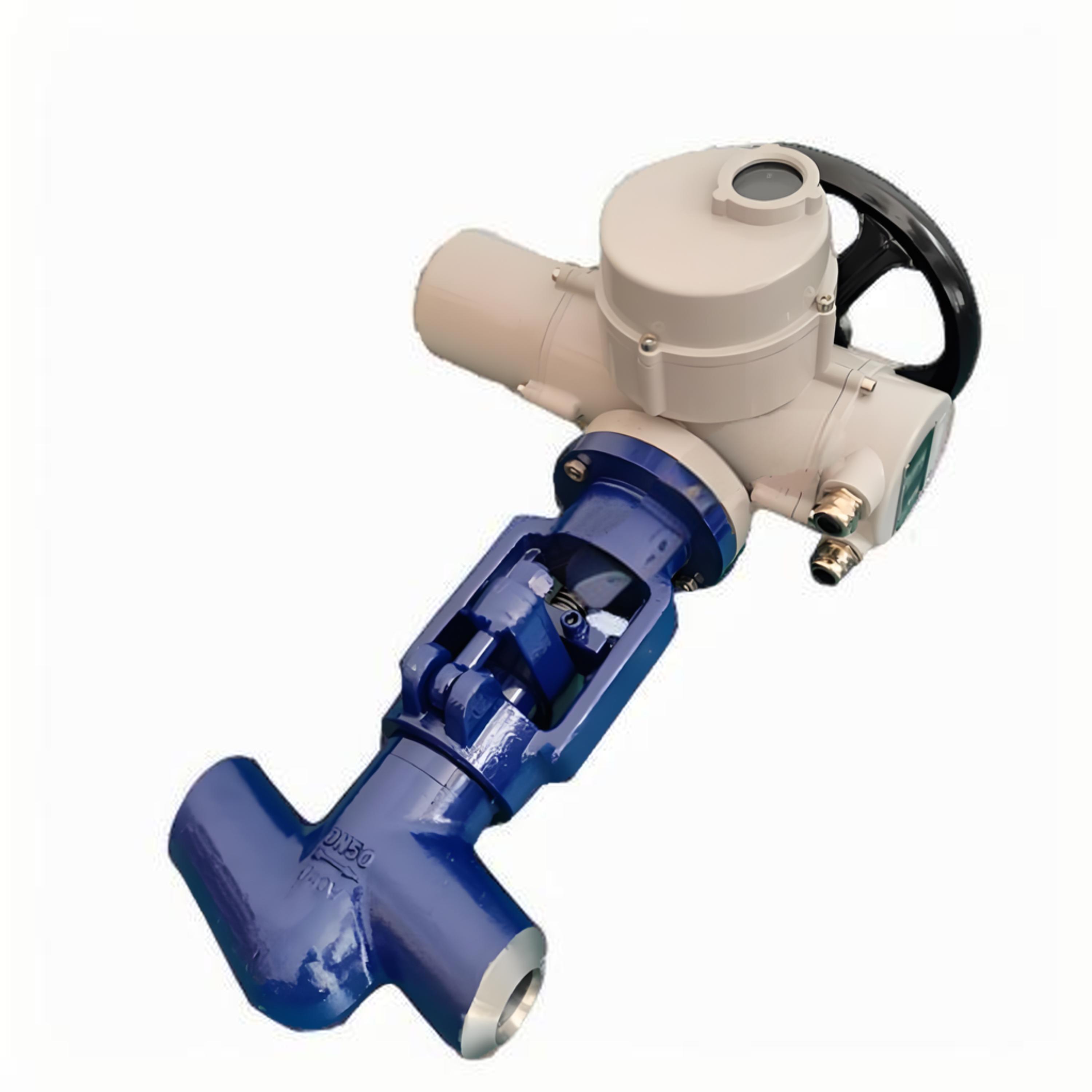 小通徑管路電動(dòng)截止閥J961H-100，DN25（供水